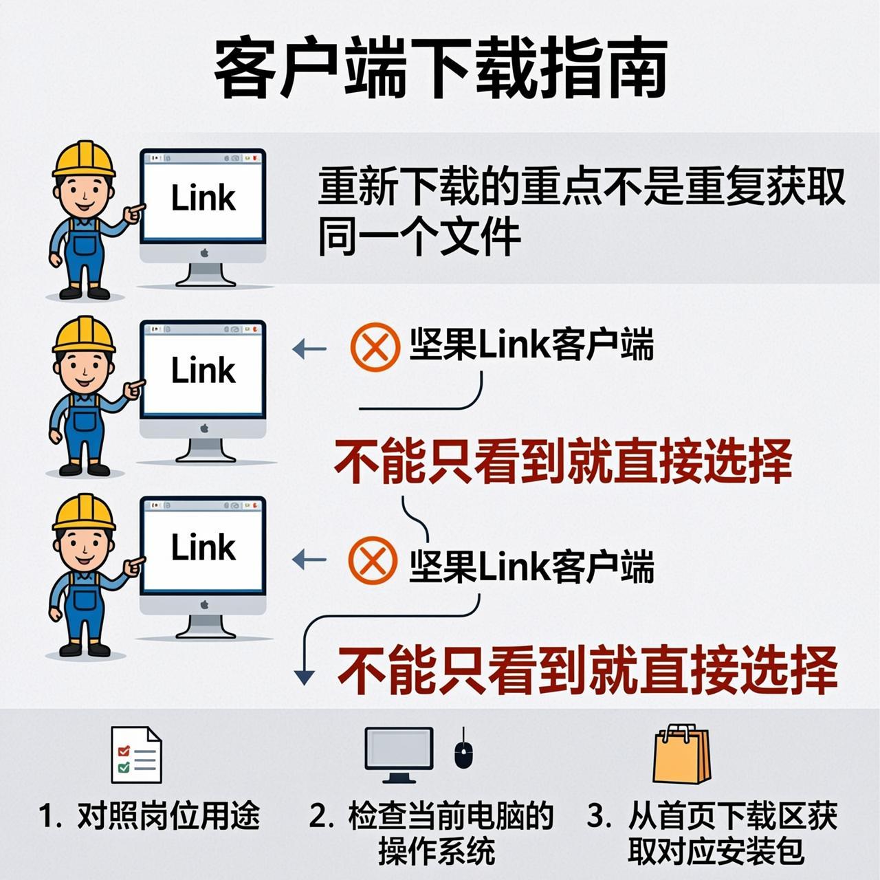 下错坚果Link客户端后怎么在官网重新下载