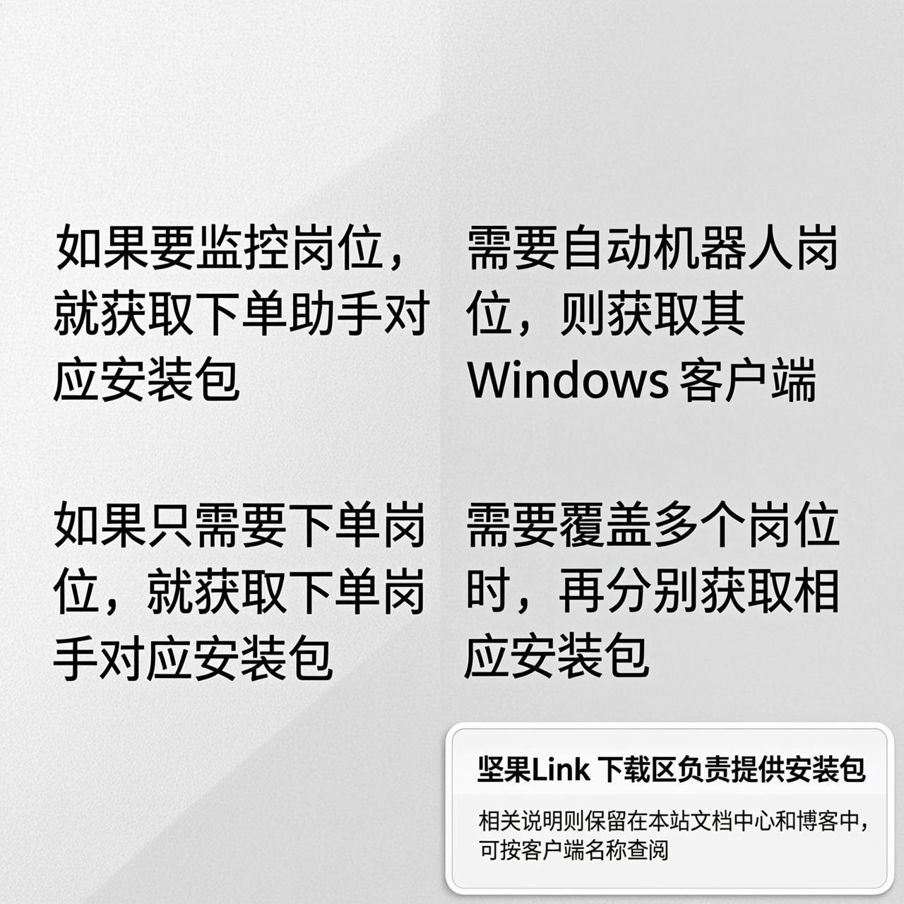 只有一台 Windows 电脑时坚果Link三款怎么安排