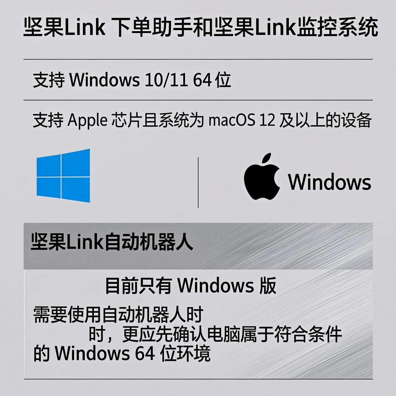 坚果Link下载 Windows 版之前要先看是不是 64 位系统